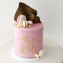 Indlæs billede til gallerivisning Babyshower-kage