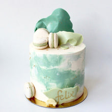 Indlæs billede til gallerivisning Bestil en personliggjort kage fra Snirkleriet til f.eks. barnedåb eller babyshower