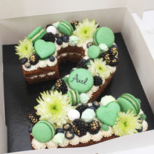 Indlæs billede til gallerivisning Tal-/Bogstavkage (MEDIUM // lagkagebunde)