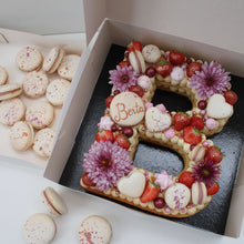 Indlæs billede til gallerivisning Tal-/Bogstavkage (MEDIUM // mørdejsbunde)