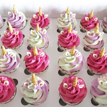 Indlæs billede til gallerivisning Bestil enhjørningcupcakes/ Unicorn cupcakes fra Snirkleriet
