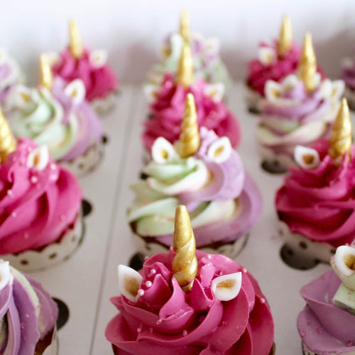 Bestil enhjørningcupcakes/ Unicorn cupcakes fra Snirkleriet